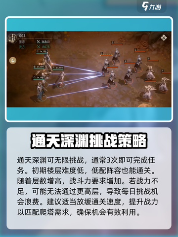 银与绯通天深渊🔥通关秘籍大公开！💡截图2