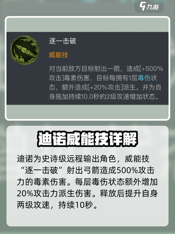 龙息神寂迪诺🔥技能全解析，游戏党必看！截图2