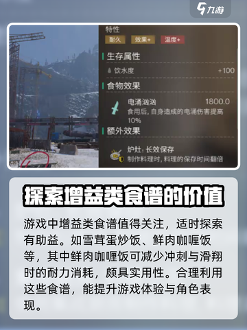 七日世界雪国人生食谱介绍介绍截图4