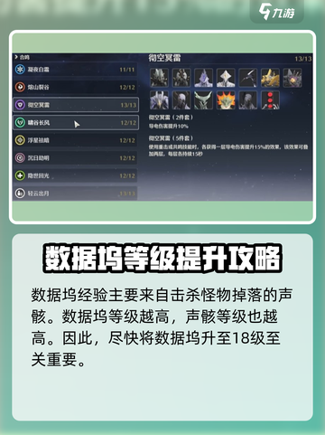鸣潮⚡数据坞升级不了？等级限制真相揭秘！截图2
