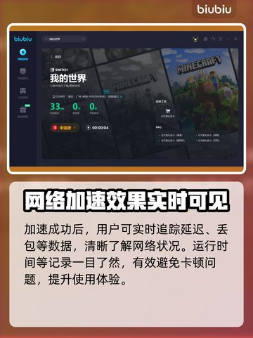我的世界🔥卡顿延迟？加速器神器来救场！截图5