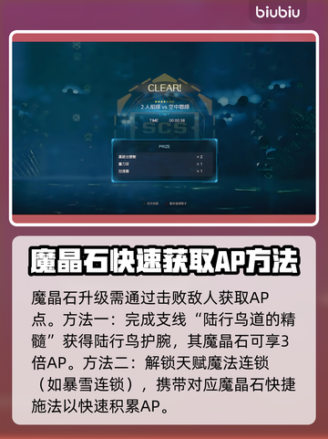 最终幻想7重生/AP快速刷满✨技巧大全！截图2