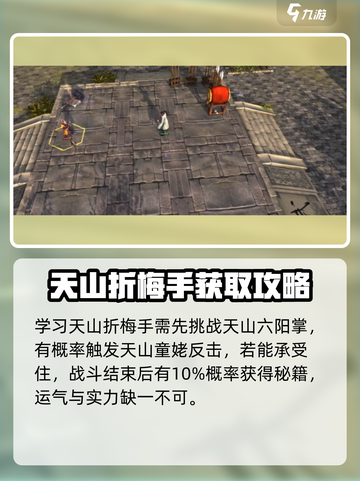 侠客风云传前传🔥天山折梅手获取攻略🎉截图5