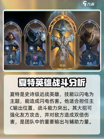 龙息神寂夏特🔥技能解析，游戏党必看！截图2