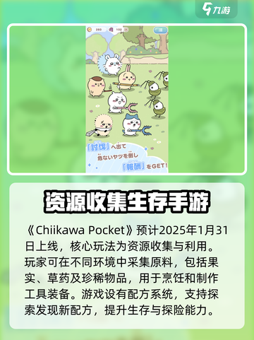 Chiikawa手游什么时候上线介绍截图2