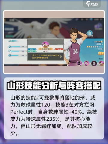 排球少年手游🔥山形隼人超强攻略🎉截图4