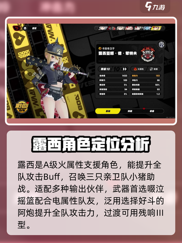 绝区零🔥露西最强配队阵容推荐！💥截图2
