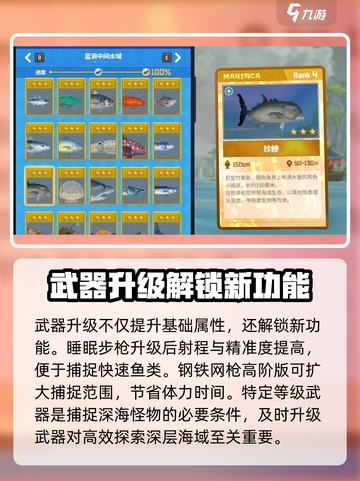 潜水员戴夫武器怎么升级介绍截图4
