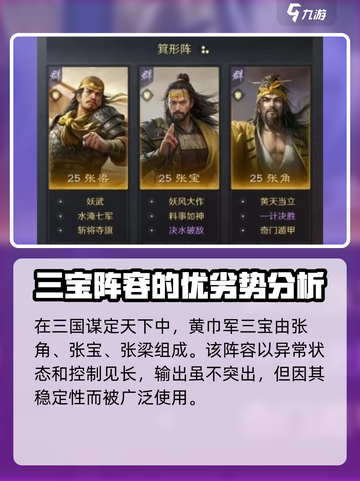 三国谋定天下🔥三宝阵容技能搭配大全💡截图2