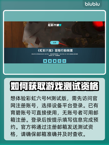 彩虹六号M测试资格获取方法🔥超简单技巧分享🎮截图2