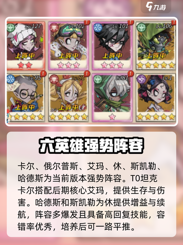 都市冒险高手阵容推荐介绍截图3