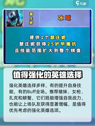 云顶之弈s8哪些英雄值得强化介绍截图3