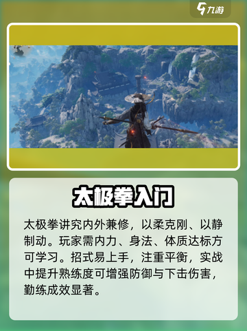 🎮燕云十六声太极拳速成！截图3