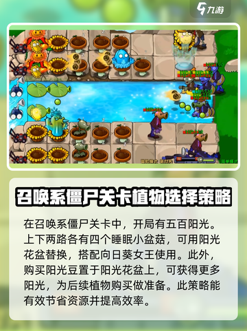 植物大战僵尸杂交版召唤僵尸怎么打介绍截图2