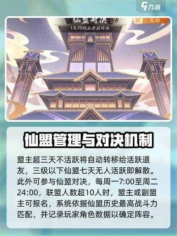 踏风行仙盟怎么玩介绍截图3
