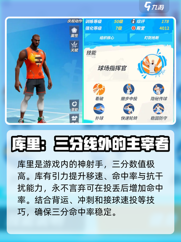全明星街球派对控球后卫哪个好介绍截图2