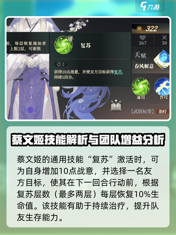 三国志幻想大陆2枭之歌蔡文姬好用吗介绍截图2