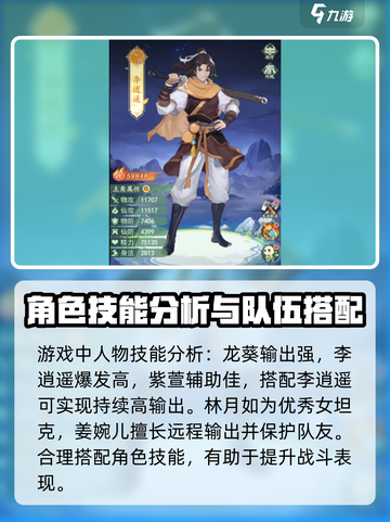 仙剑奇侠传新的开始t0阵容搭配介绍截图6