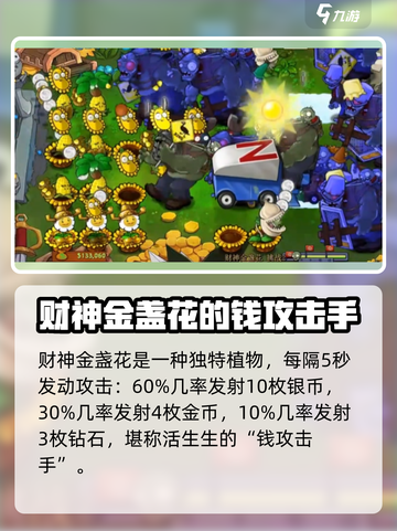 植物大战僵尸杂交版怎么解锁财神爷介绍截图3