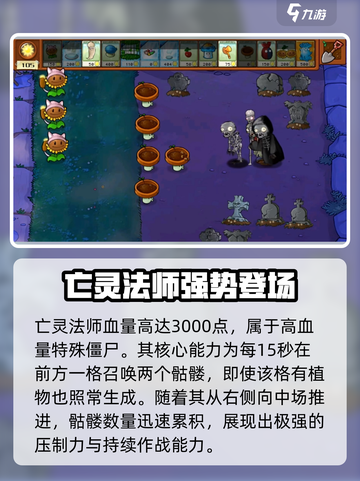 植物大战僵尸杂交版亡灵法师怎么打介绍截图2