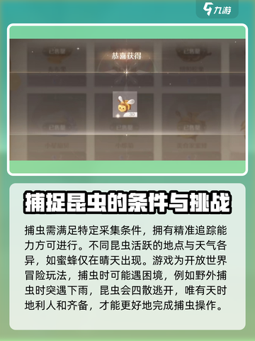 无限暖暖捕虫玩法攻略介绍截图2