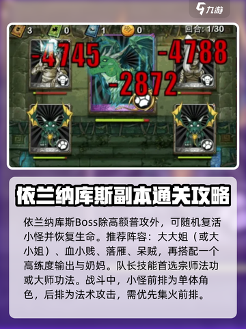 我叫MT归来副本BOSS通关阵容介绍截图2