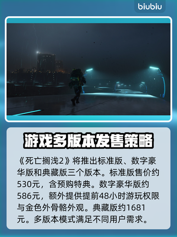 死亡搁浅2🔥发售价格曝光，多平台大战来袭！🎮截图2