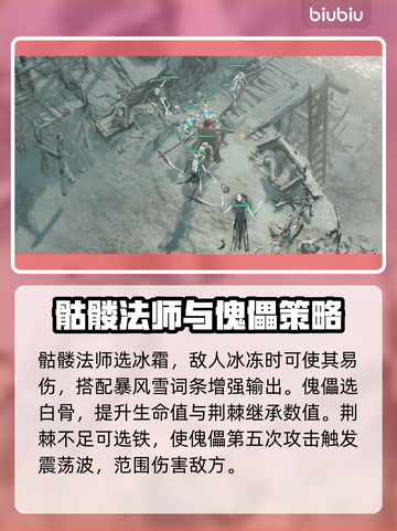 暗黑4亡者之书召唤宝宝最强⚡搭配推荐🔥截图4