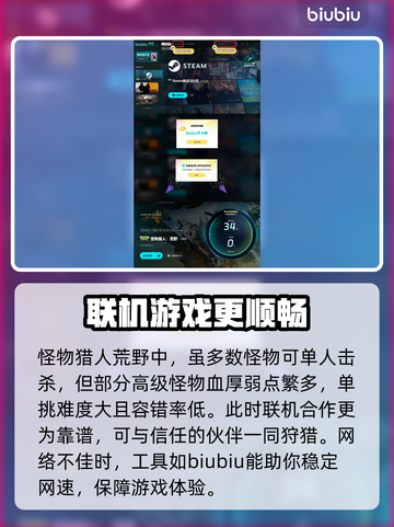 怪物猎人🔥荒野连接错误解决方法大公开！截图4