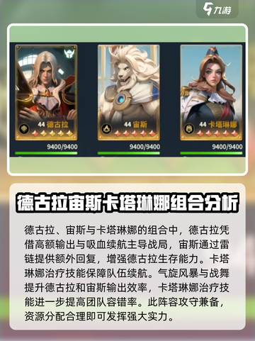 荒野国度水系阵容怎么搭配介绍截图4