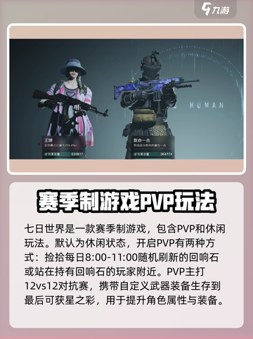 七日世界🔥主要玩法大揭秘！新手必看📖截图2