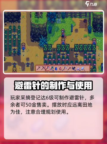 星露谷物语避雷针怎么得介绍截图3