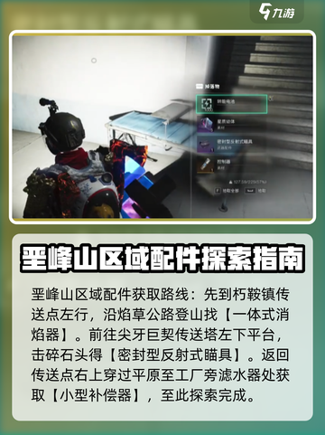 七日世界配件分布图分享介绍截图3