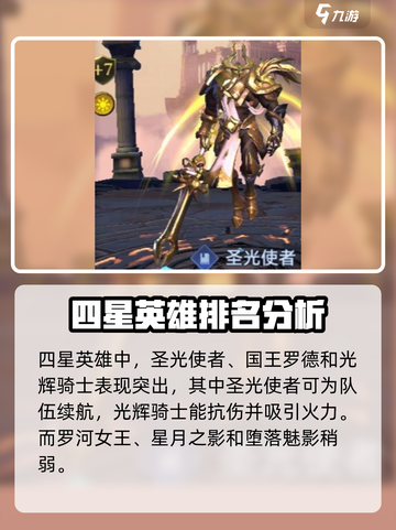 帝国与魔法🔥4星英雄全推荐，快来看看哪些值得培养！截图2