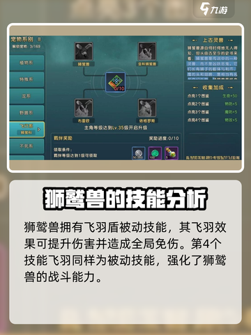 魔力宝贝复兴版：狮鹫科宠物技能大曝光🔥截图4