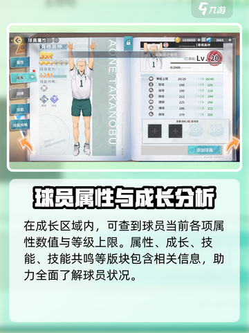 排球少年手游球员属性介绍介绍截图3