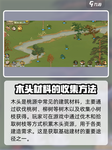桃源记2🔥木头获取秘籍，轻松采集攻略！截图2