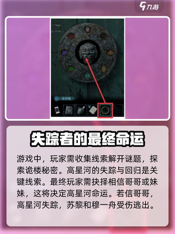 诡楼回魂高星河去哪了介绍截图2