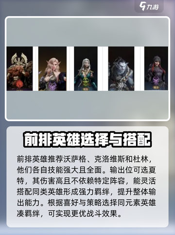 龙息神寂攻略阵容搭配分享介绍截图2