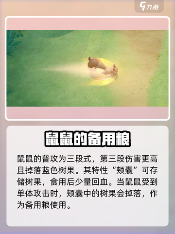 宝可梦大集结🔥藏饱栗鼠养成攻略来了！快人一步上分截图2