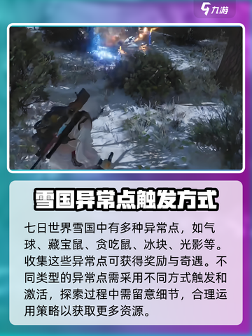七日世界🔥雪国异常点极限求生攻略💡截图2