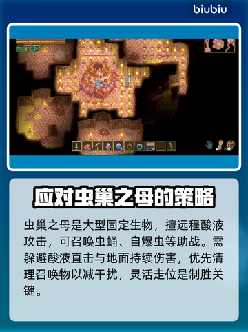 地心护核者🔥虫巢之母位置打法攻略💡截图3