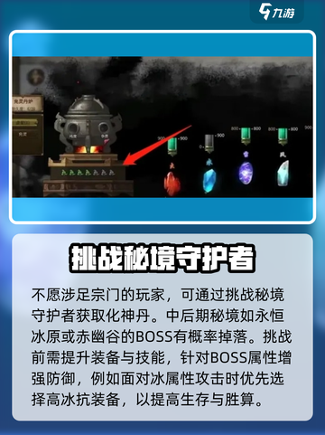 鬼谷八荒化神丹在哪偷介绍截图4