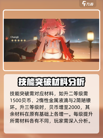 鸣潮🔥长离升级材料大曝光！游戏玩家必看💎截图3