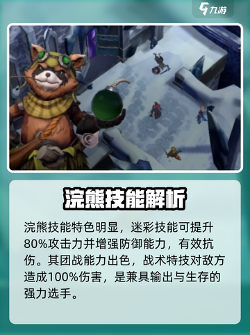 帝国与魔法🔥浣熊卢克技能全面解析！超强能力等你发现✨截图4