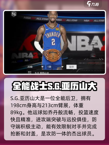 美职篮全明星亚历山大怎么样介绍截图2
