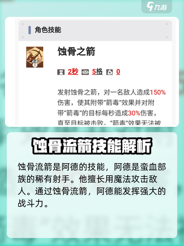 剑与远征2🔥蚀骨流箭技能超详细图文解析来了！截图2