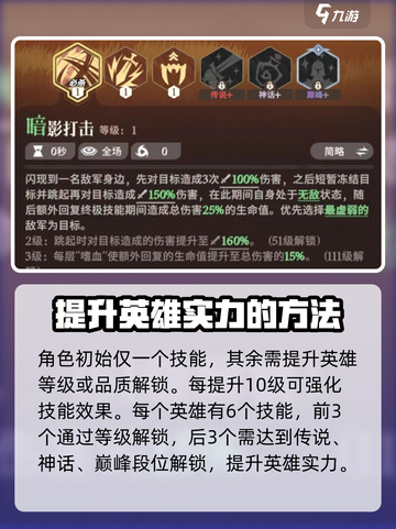 剑与远征2🔥英雄技能解锁全攻略！💡截图2