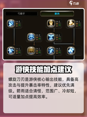 龙之谷世界🔥游侠加点方法大揭秘！💥截图2