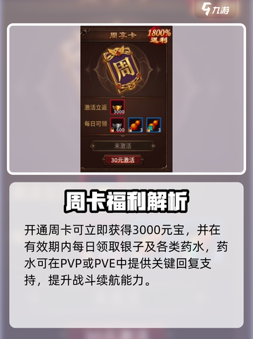 🎮五霸七雄月卡曝光！超值奖励拿到手软💥截图3